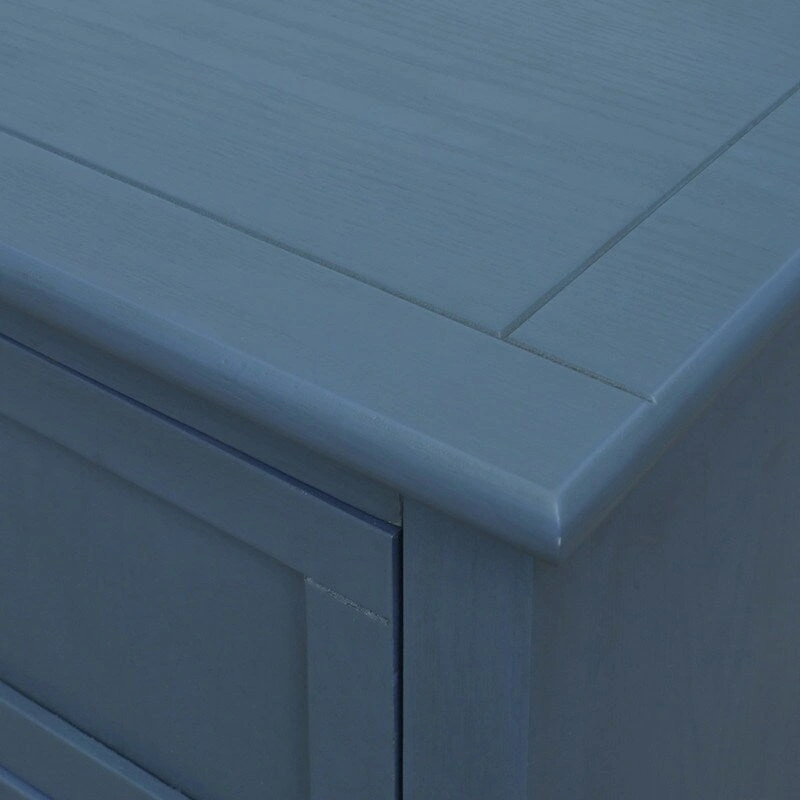 American Style Side Table End Table with 2 Drawer