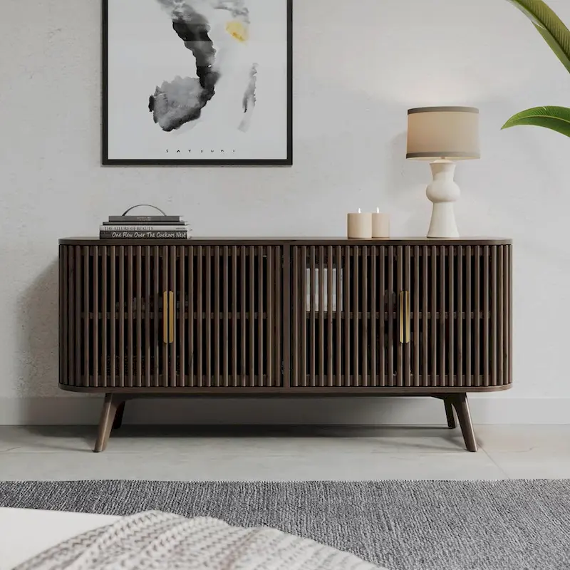 Studio London Sierra Mid Century Sideboard Buffet, FSC Certified