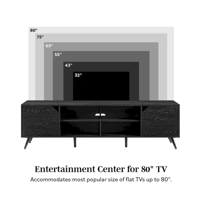 Middlebrook Designs Mid-Century Modern 70-inch TV Stand