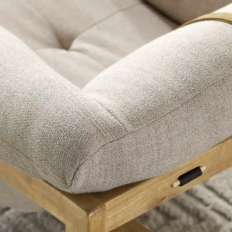 Art Leon Genuine Leather Lounge Chair