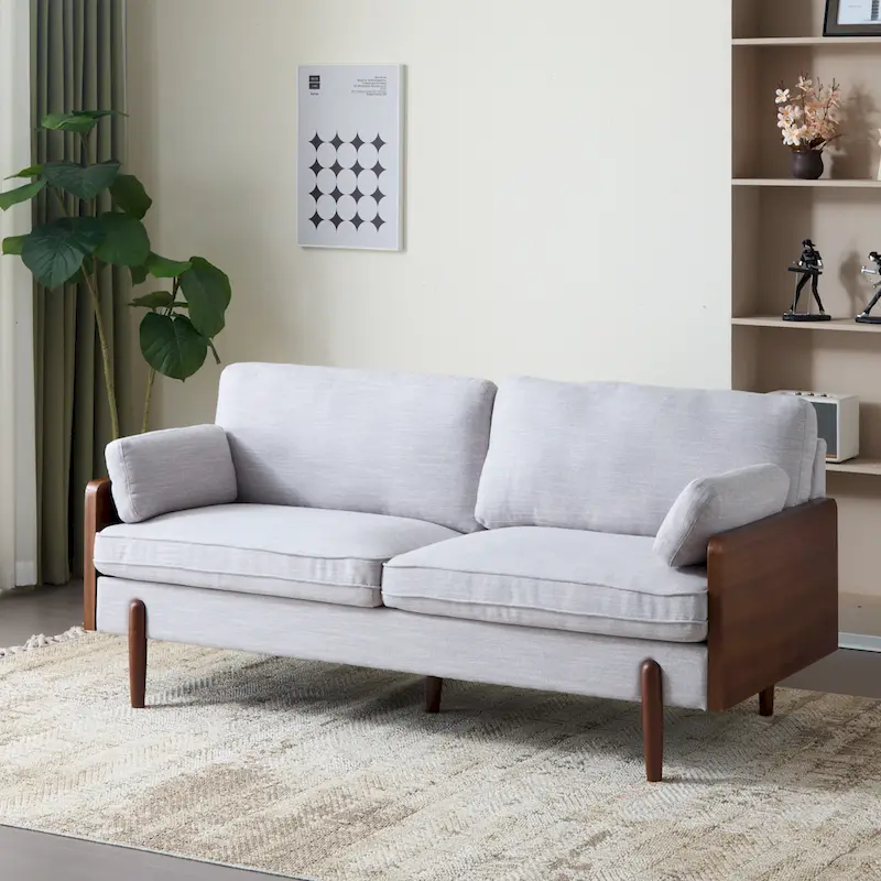 Mid-Century Modern 3-Seat Sofa