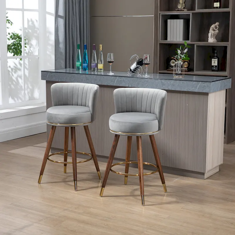 Counter Height Bar Stools Set of 2