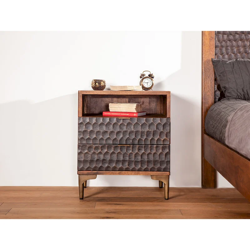 Vallarta Two Tone Mango Wood Night Chest