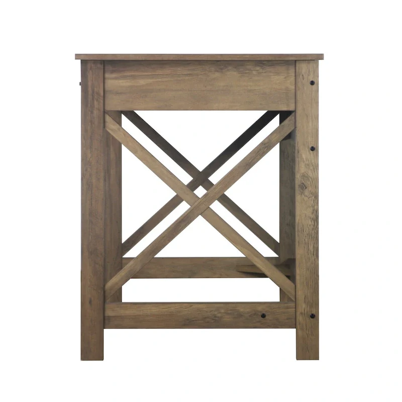 Saint Birch Alaska 47  Wrinting Desk with Two Drawers