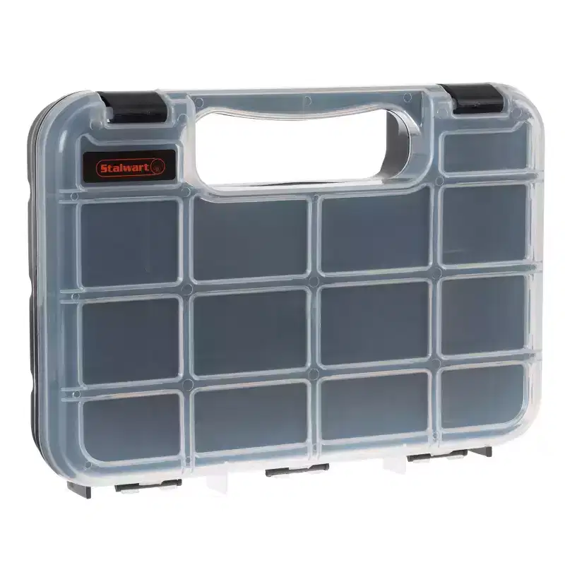 Fleming Supply Portable Storage Case With Locks and 14 Compartments