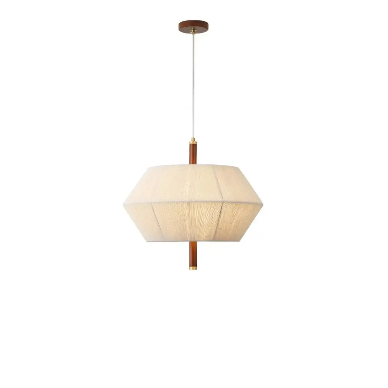 Modern Woven Fabric Dining Room Pendant Light