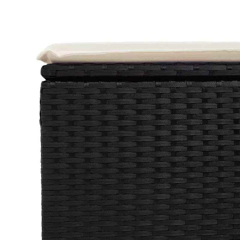 vidaXL Garden Sofa Set Rattan, Cushions