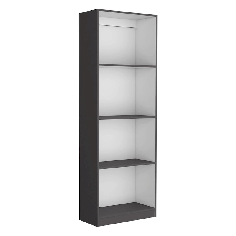 Kenyon 3pc Set 74 Wide 5-Shelf and Cabinet Bookcase
