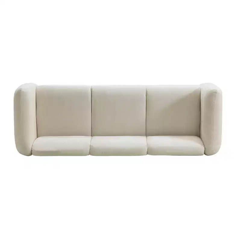Christopher Knight Home Aldridge 87 Modern Apartment Sofa  Compact Shallow-Depth 3-Seater
