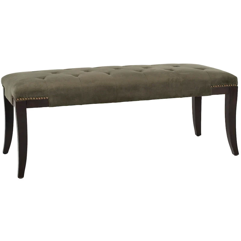 Tufted Nailhead Bench 48