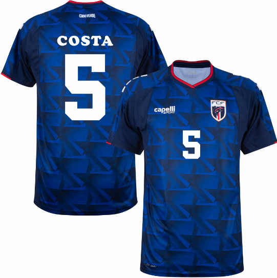 Capelli Cape Verde Home Costa 5 Jersey 2026-2027