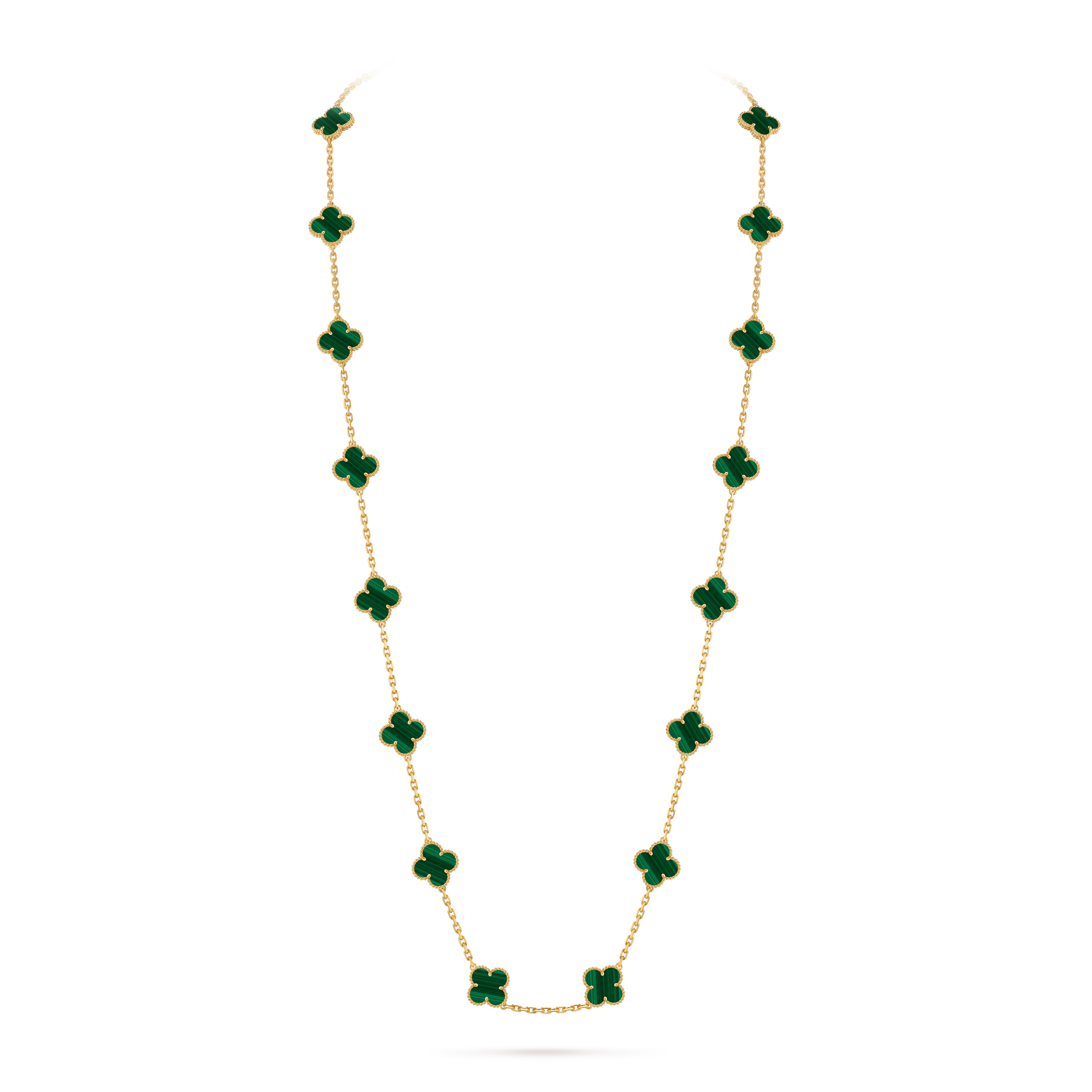 VCN069 VCA 20 motif long necklace - ccjewelryacc
