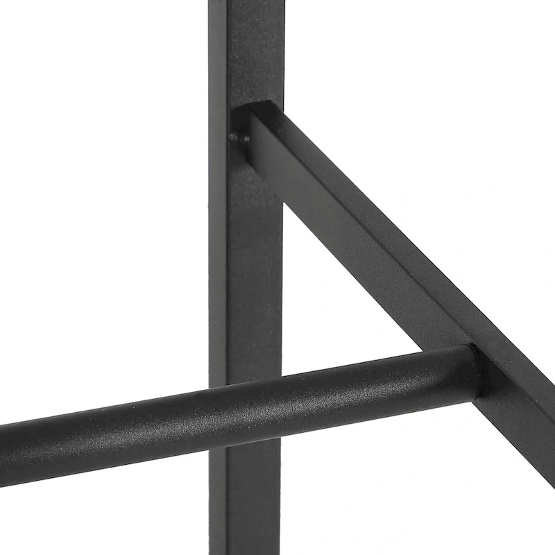 Moasis 4 Tiers Heavy Duty Coat Rack Garment Racks with 3 Hang Rods & 6 Shelves