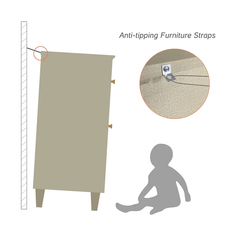 70.8 Sideboards Drawer Cabinet, 3-In-1 Kitchen Buffet Table