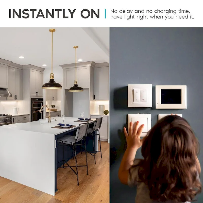 Luxrite A19 LED Light Bulb 60W Equivalent 3500K 800 Lumens Dimmable 9W Enclosed Fixture Rated E26 Base 12 Pack