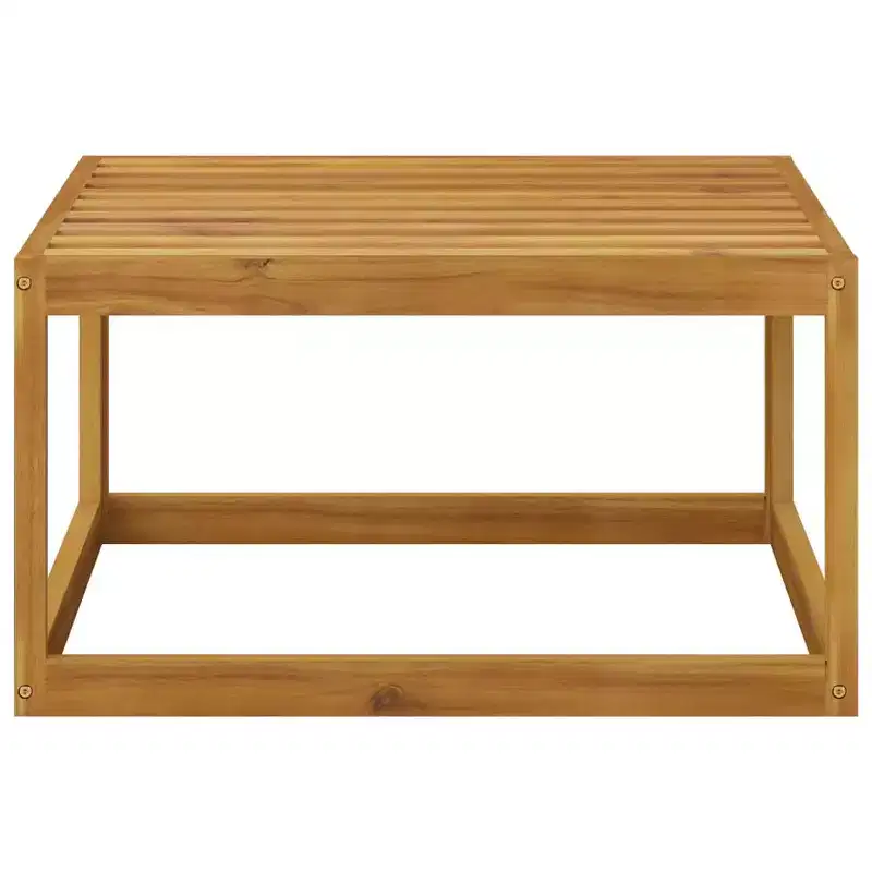 vidaXL Modular Garden Lounge Set with Cushions in Solid Acacia Wood