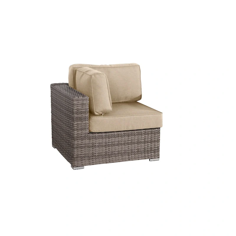 Wicker/Rattan 4 - Person Seating Group with Sunbrella Cushions
