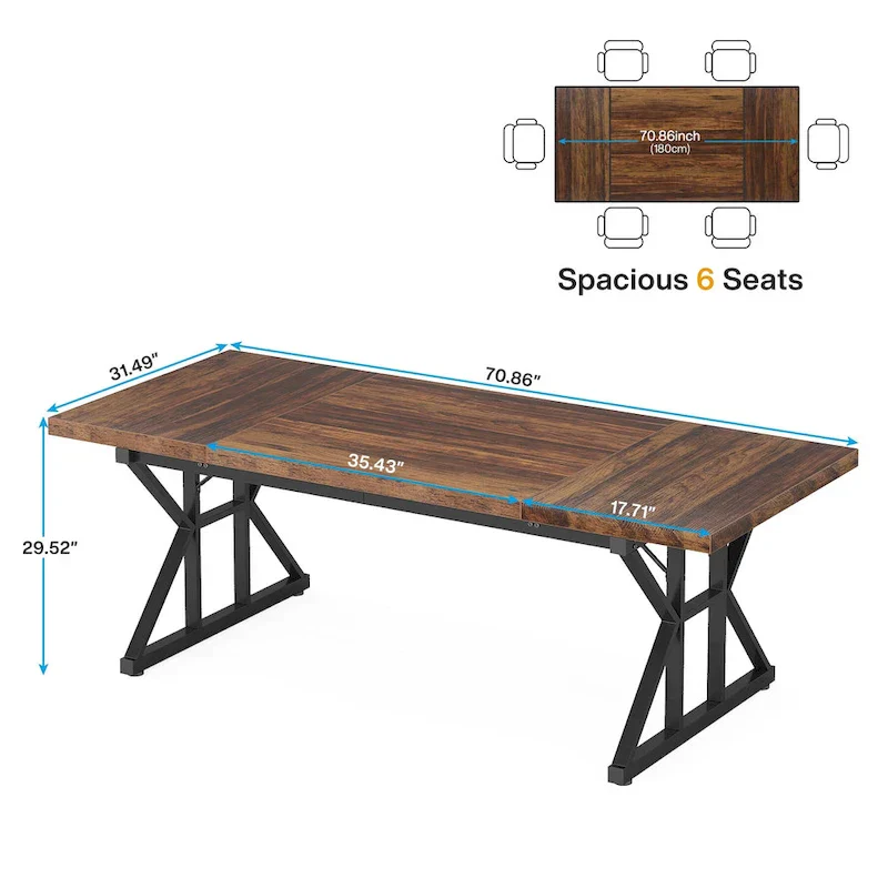 6FT Conference Table Meeting Room Table