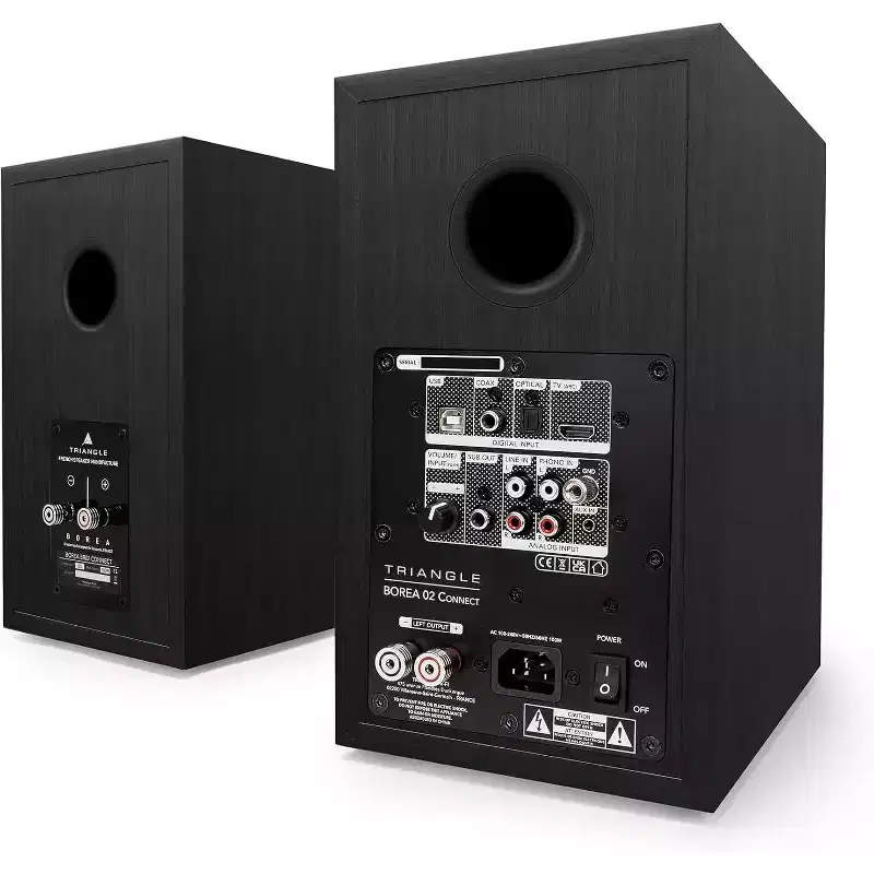 triangle - BOREA BR02 Connect Active Speakers - Black (Pair)