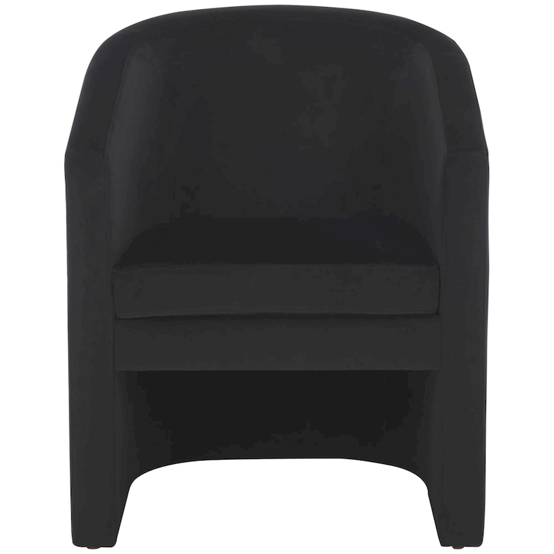 SAFAVIEH Theodosia Barrel Back Accent Chair (Fully Assembled) - W24 x D24 x H30 - 24Wx24Dx30H