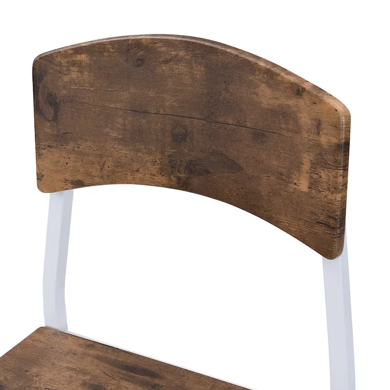 5-Piece Counter Height Dining Set with Drop Leaf Table 39.4