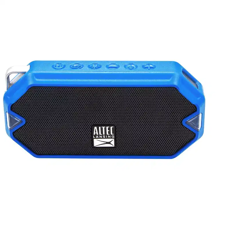 Altec Lansing HydraMini Wireless Bluetooth Speaker, IP67 Waterproof, USB-C, 6-Hour Playtime