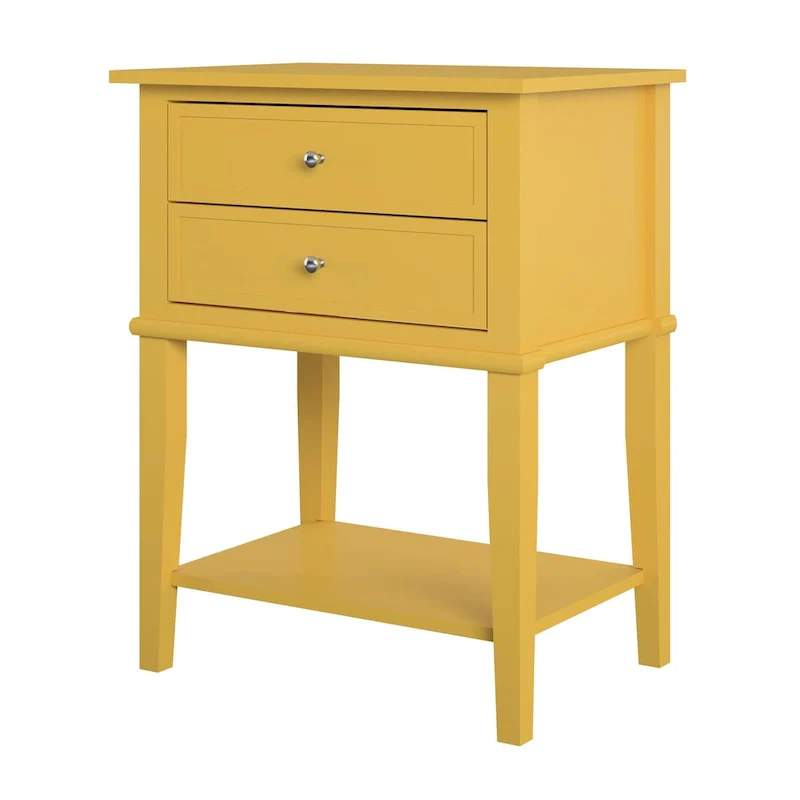 Accent Table with 2 Drawers