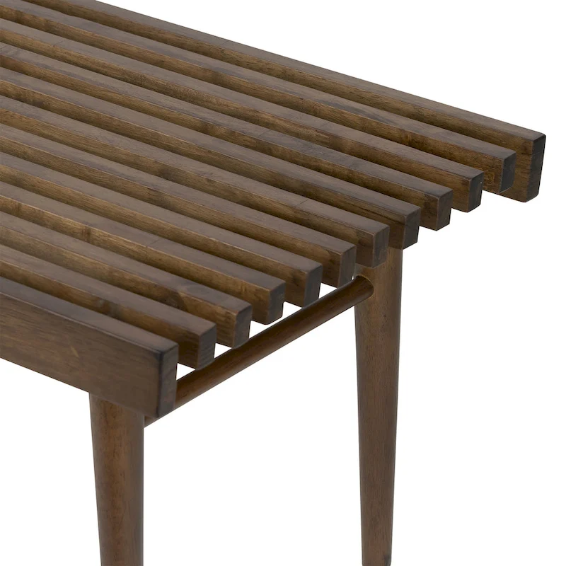 Baird Slatted Wooden Bench