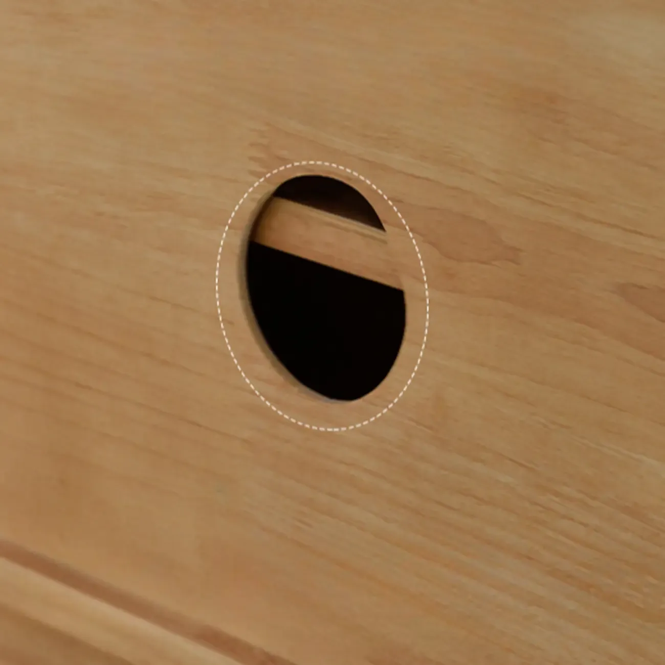 71 Rectangle Cherry Wood TV Stand with Cabinet & Drawers