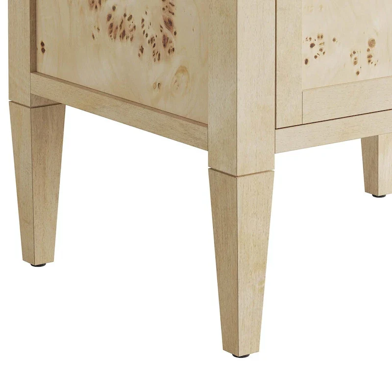 24 Wood Bathroom Vanity Cabinet (Sink Basin Not Included)