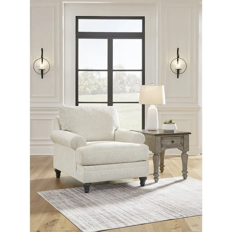 Brown/Beige Chair - 42W x 44D x 40H