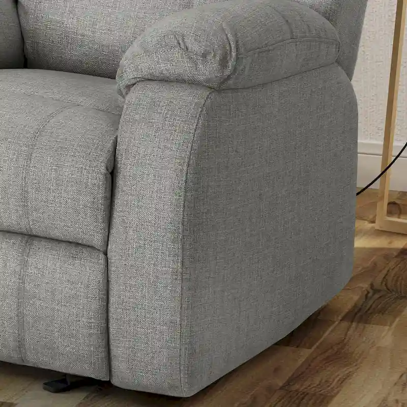 Mozelle Classic Fabric Gliding Recliner by Christopher Knight Home