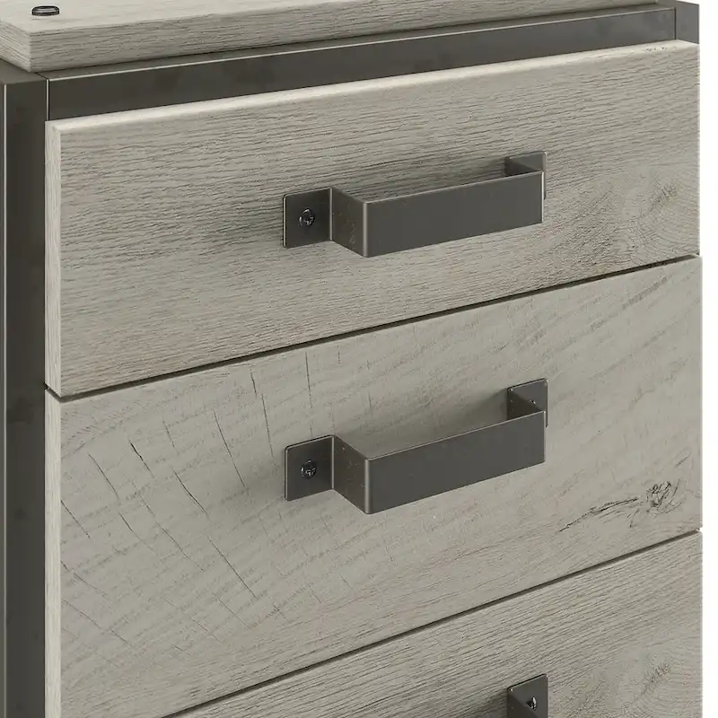 Refinery 3-drawer Mobile File Cabinet