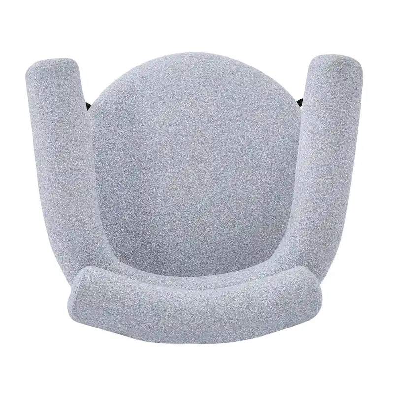 Modern Fabric Dining Chairs with Metal Legs - Set of 2/4, Upholstered Arm Chairs, 265 lbs Capacity