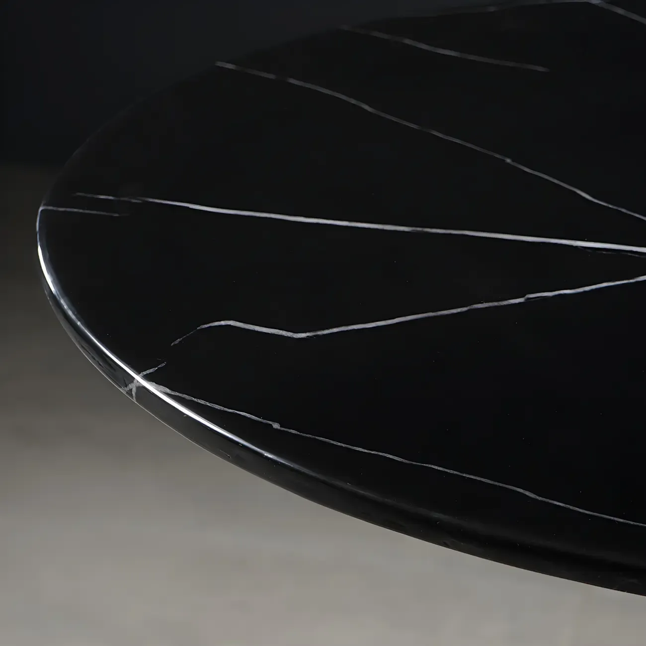 Glam Round Tall Bistro Table Pedestal Base Bar Table