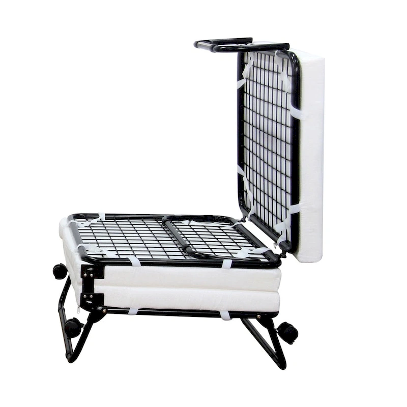 HomCom Folding Sofa Ottoman Lounge Bed Sleeper