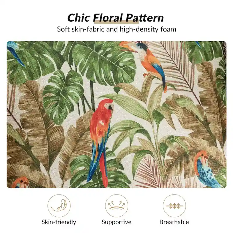 Epimethis Traditional Fabric Accent Armchair with Turned Legs Set of 2 by HULALA HOME