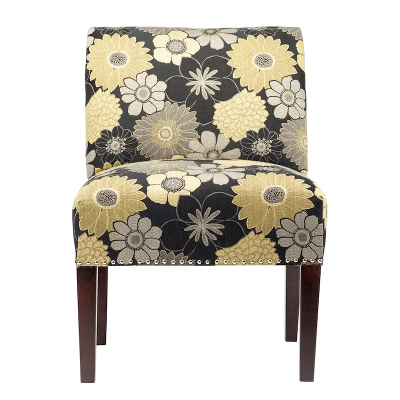 Upholstered Slipper Chair