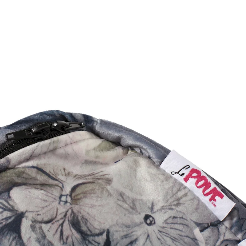 Reigle Traditional Medium Fabric Flower Print Cube Pouf by Christopher Knight Home