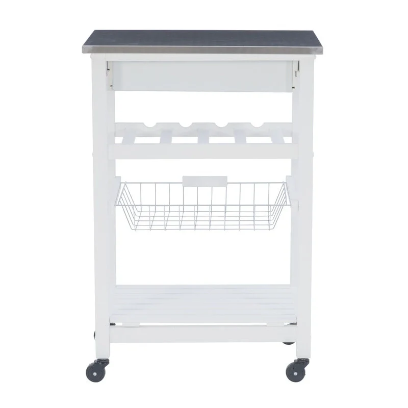 Jake Compact Mobile Rolling Kitchen Cart