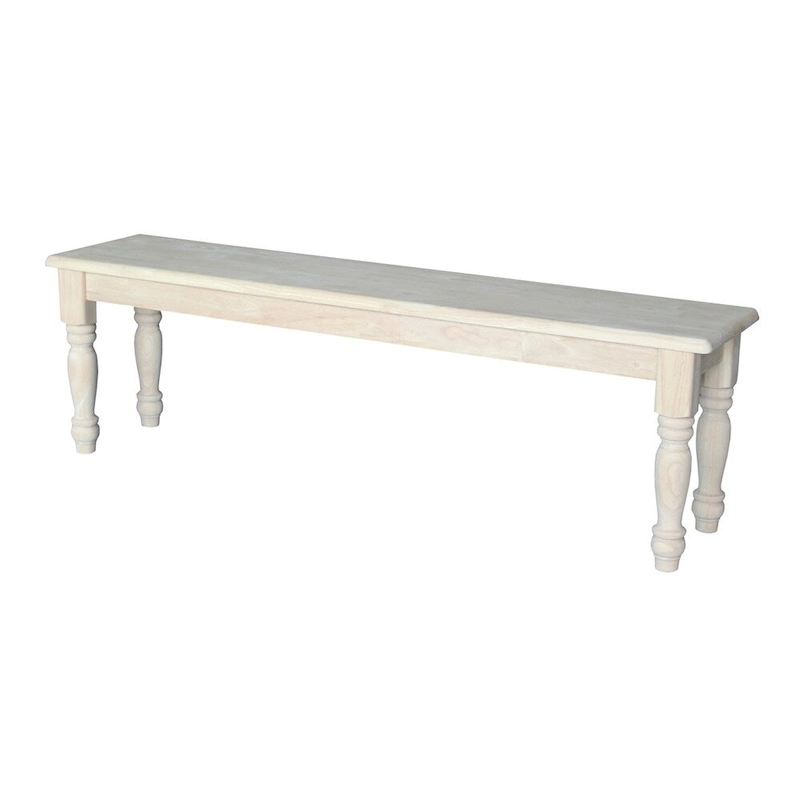 International Concepts Farmhouse Dining Bench