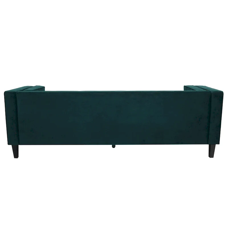 Viola Velvet Cushion 3-Seater Sofa Couch by Christopher Knight Home