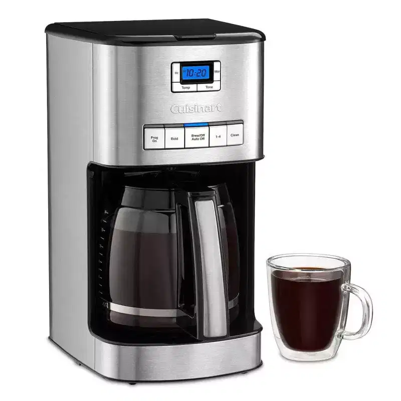 Refurbished: Cuisinart DCC-3800FR PerfecTemp 14-Cup Coffee Maker, Stainless Steel  Manufacturer Refurbished