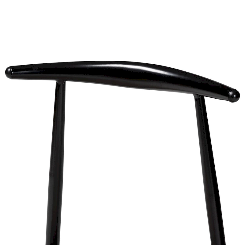 Arnold Modern Industrial Fabric and Metal 4-Piece Dining Chair Set