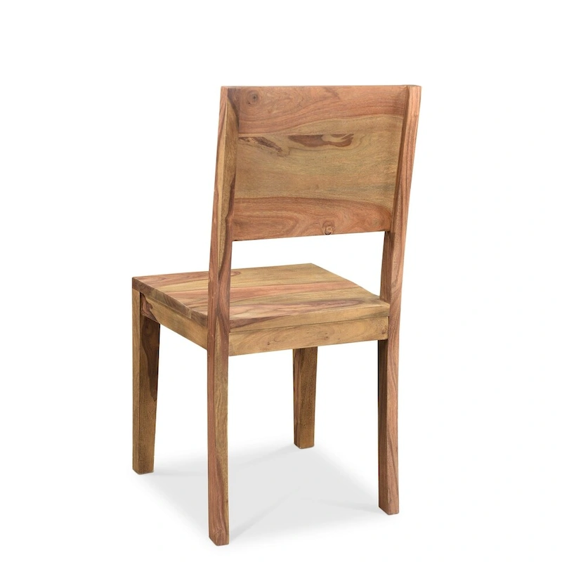 Raven Sheesham Wood Dining Chairs - set of 2