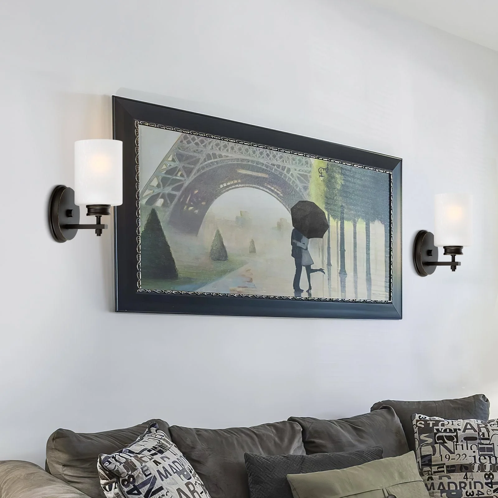 Phoebe 8 Modern Bathroom / Vanity Wall Sconce