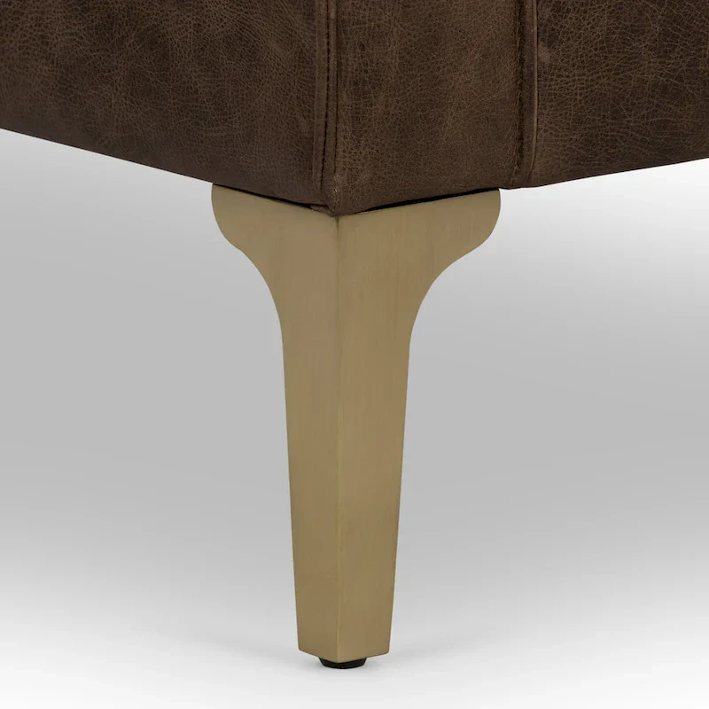 Mateo 82.5  Sofa - Full Grain Genuine Italian Leather