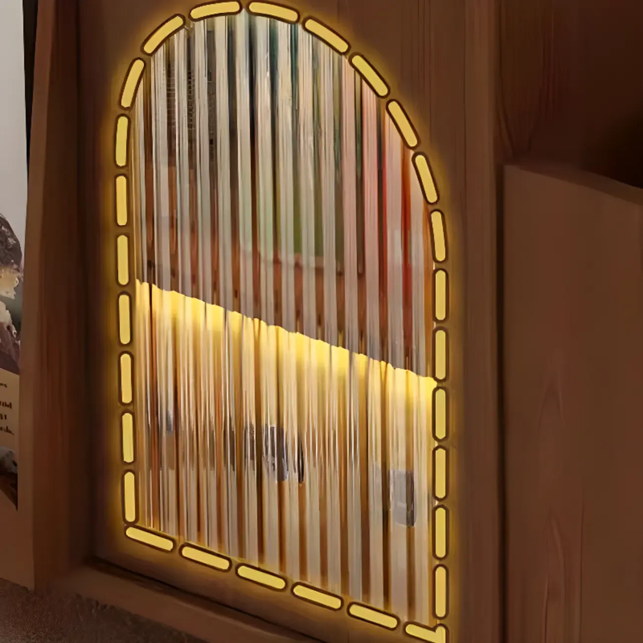 Multi-functional Modern Wood Coffee Table with Wheels