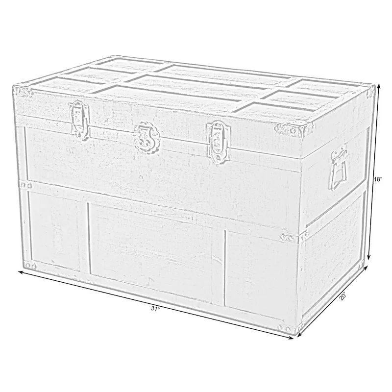 Old Cedar Style Large Chest