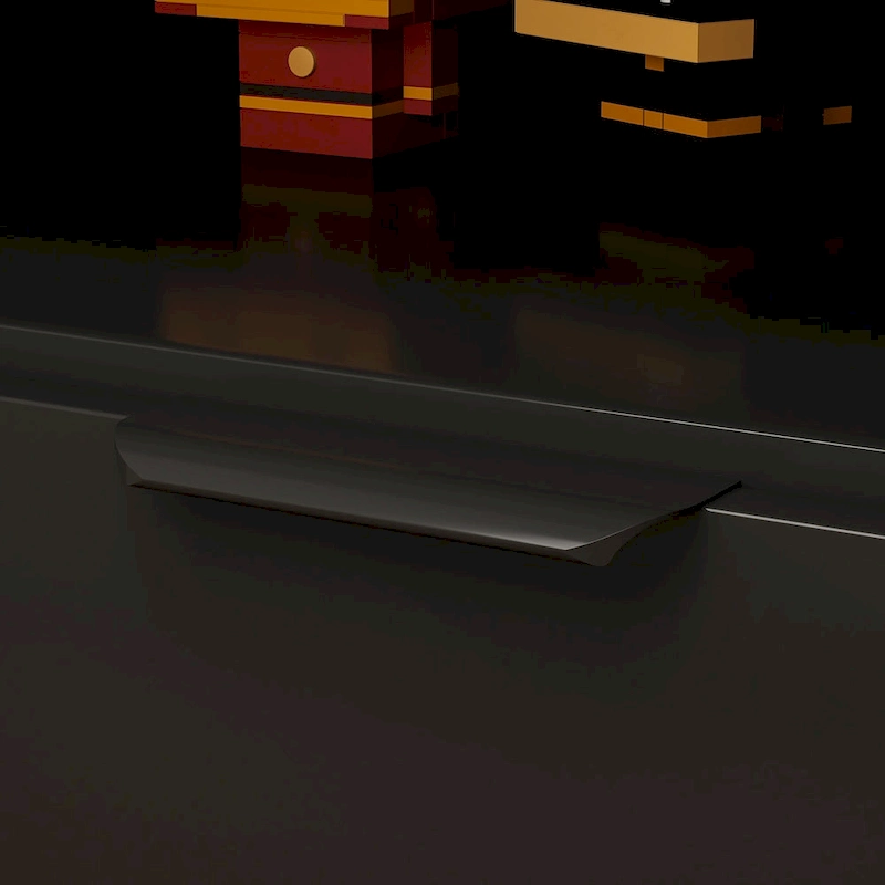 Ambient Electric Fireplace and Durable TV Stand Energy Efficient